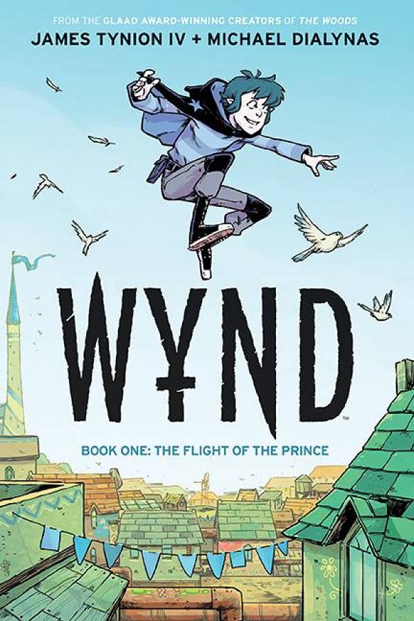 Wynd Book 01 Flight Of The Prince (Feb210913) cover by Michael Dialynas