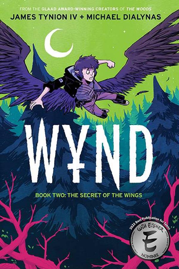 Wynd Book 02 Secret Of The Wings (Nov210777) cover by Michael Dialynas