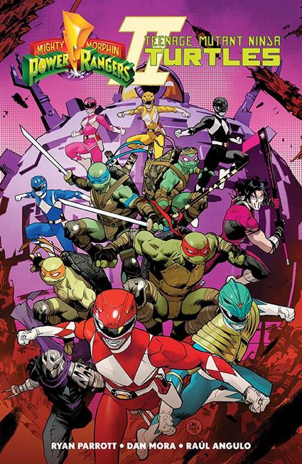 Power Rangers Teenage Mutant Ninja Turtles Vol. 02 cover by Dan Mora
