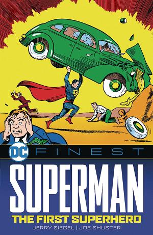 Dc Finest Superman The First Superhero cover