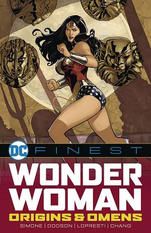 Dc Finest Wonder Woman Origins & Omens cover