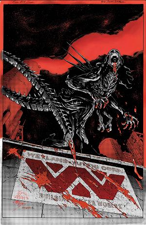 Alien Black White And Blood Treasury Ed