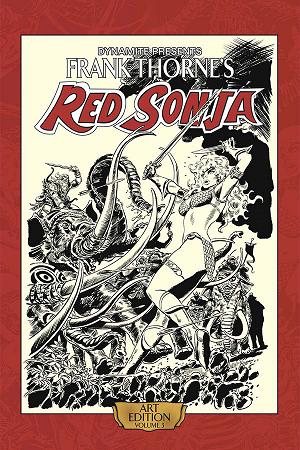 Frank Thorne Red Sonja Art Ed Sgn Vol. 03