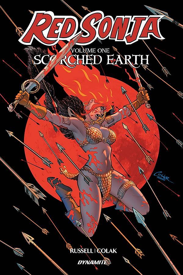 Red Sonja (2019) Vol. 01 Scorched Earth cover