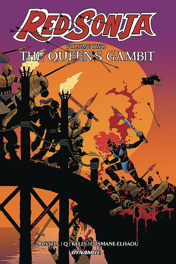 Red Sonja (2019) Vol. 02 Queens Gambit cover by Amanda Conner