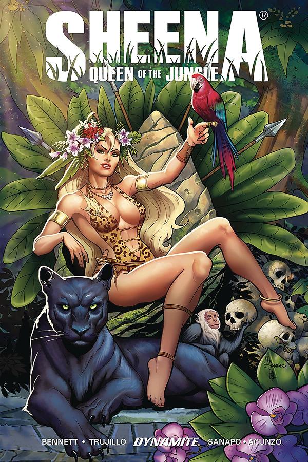 Sheena Queen Of The Jungle Vol. 02 cover by Maria Sanapo