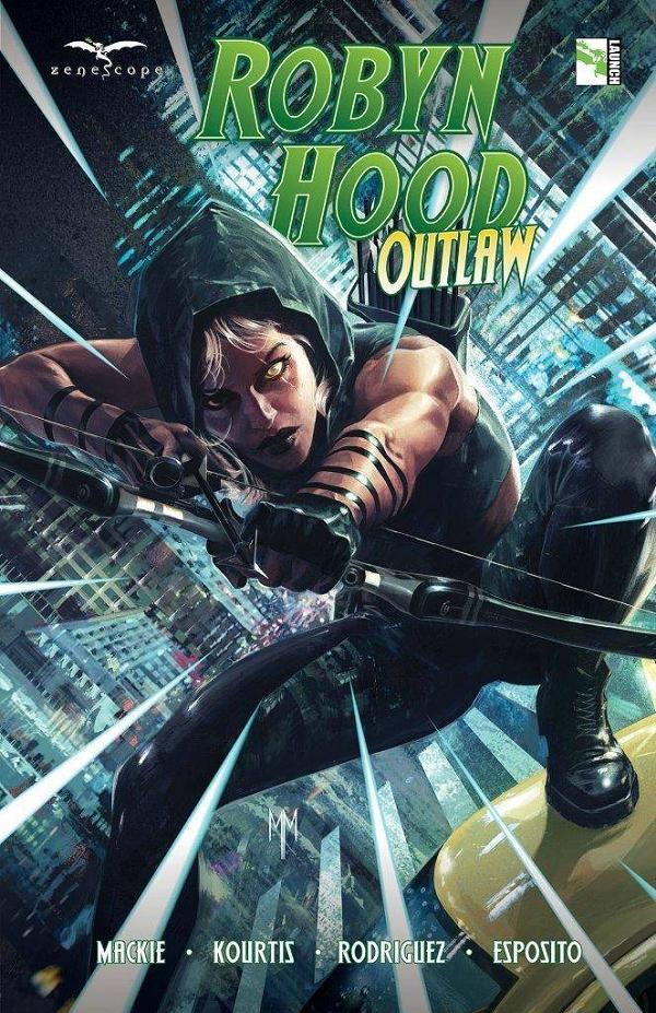 Robyn Hood Outlaw cover by Marco Mastrazzo