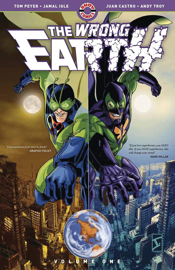 Wrong Earth Vol. 01 cover by Jamal Igle