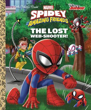 Marvel Spidey Lost Webshooter Little Golden Book