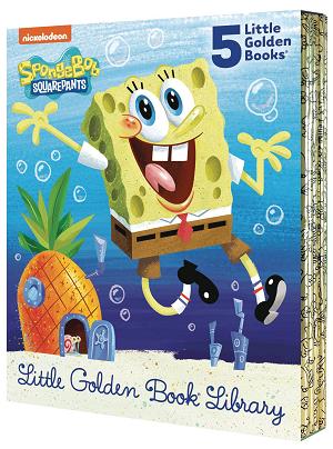Spongebob Squarepants Little Golden Book Library