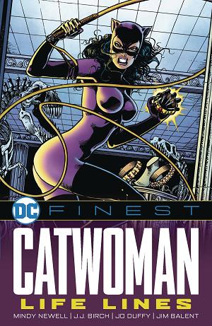 Dc Finest Catwoman Life Lines cover