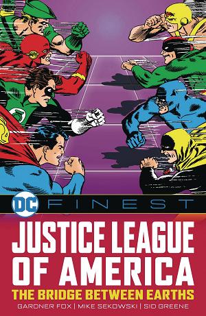 Dc Finest Justice League Of America Bridge Between Earths cover