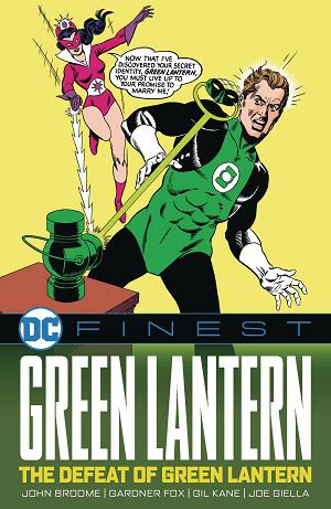 Dc Finest Green Lantern The Defeat Of Green Lantern cover