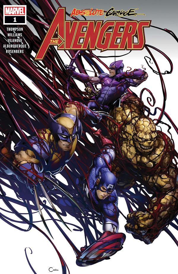 Absolute Carnage: Avengers #1  cover