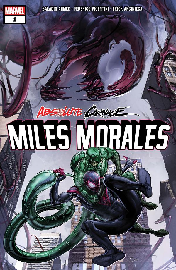 Absolute Carnage: Miles Morales #1  cover