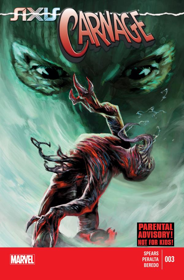 AXIS: Carnage #3 cover