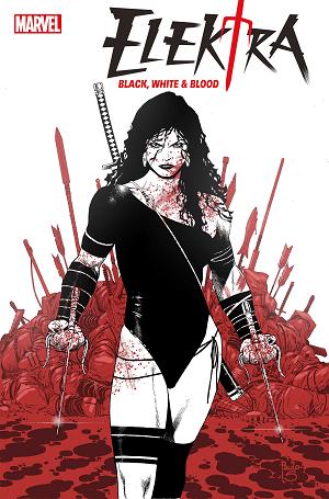 Elektra: Black, White & Blood #3 cover