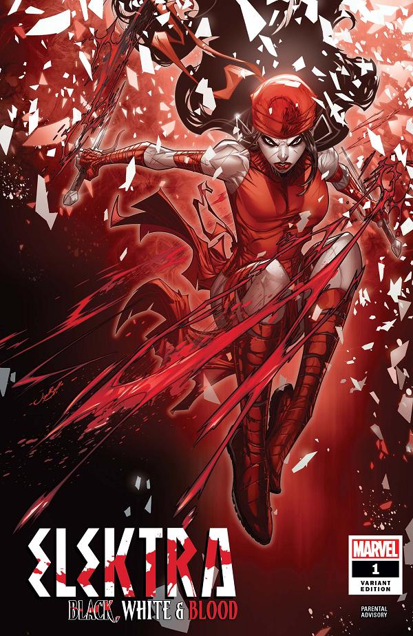 Elektra: Black, White & Blood #1  cover