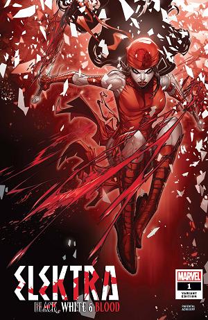 Elektra: Black, White & Blood #1 cover