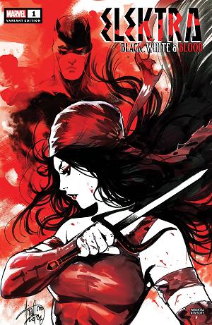 Elektra: Black, White & Blood #1 cover