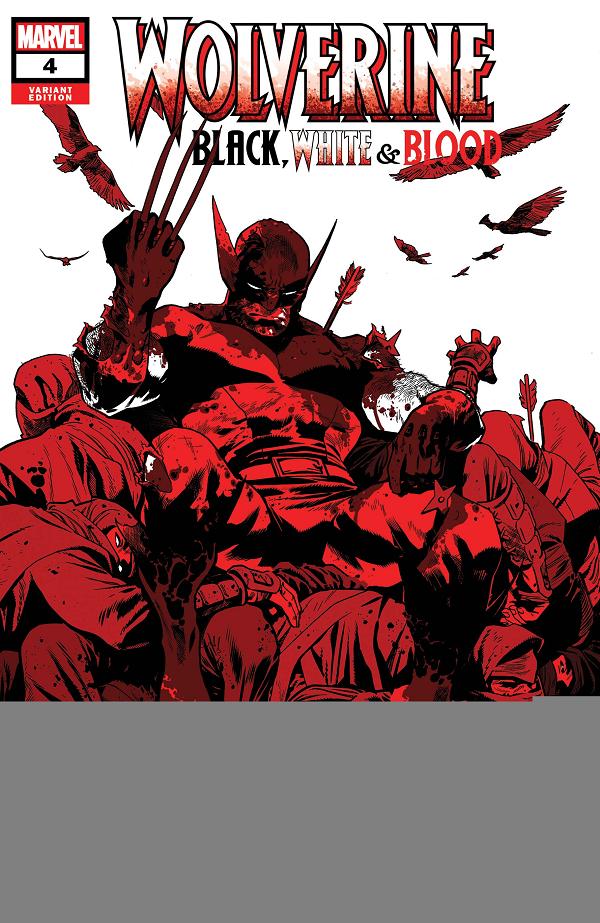 Wolverine: Black, White & Blood #4 cover