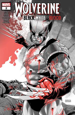 Wolverine: Black, White & Blood #2 cover
