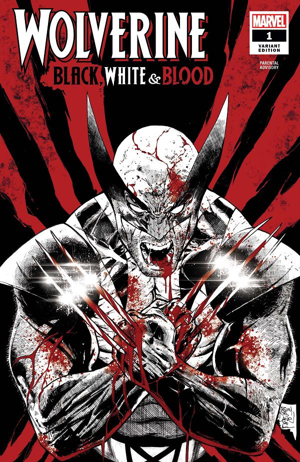 Wolverine: Black, White & Blood #1  cover