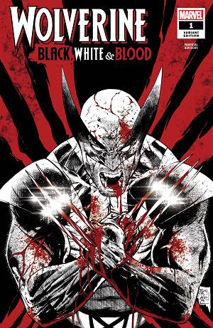 Wolverine: Black, White & Blood #1 cover