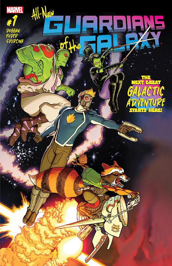 All-New Guardians Of The Galaxy #1  cover