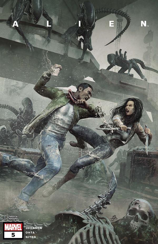 Alien #5  cover