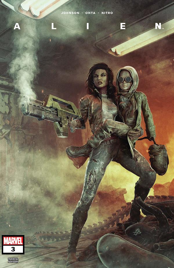 Alien #3  cover