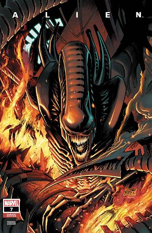 Alien #7  cover
