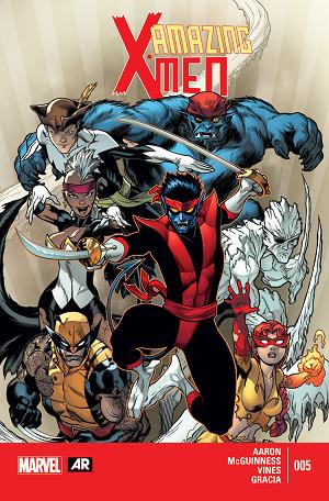 Amazing X-Men #5 cover