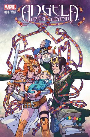 Angela: Asgard's Assassin #3 cover
