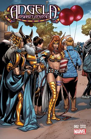 Angela: Asgard's Assassin #2 cover