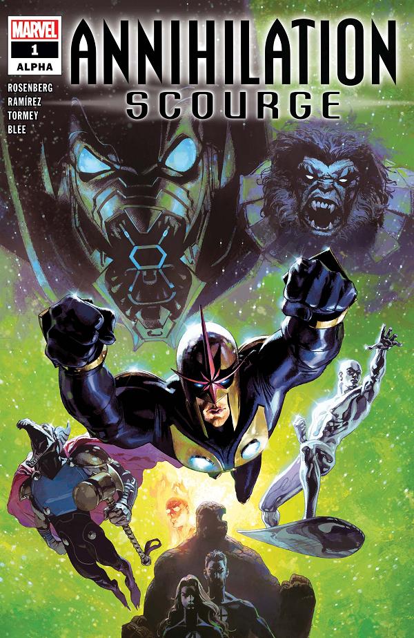 Annihilation Scourge: Alpha #1  cover