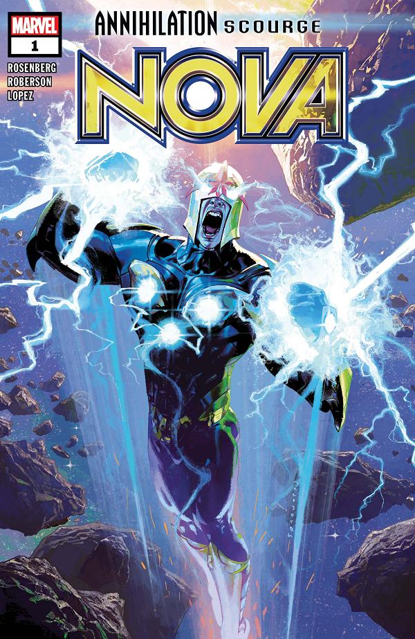 Annihilation Scourge: Nova #1  cover
