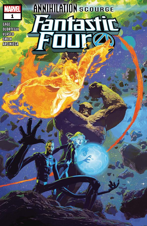 Annihilation Scourge: Fantastic Four #1  cover