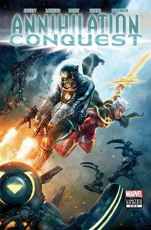 Annihilation Conquest #2 cover