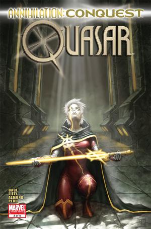 Annihilation Conquest: Quasar #3 cover