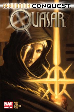 Annihilation Conquest: Quasar #1 cover