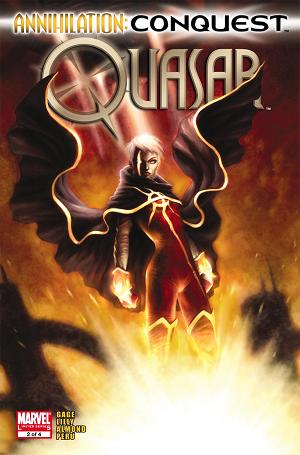 Annihilation Conquest: Quasar #2 cover