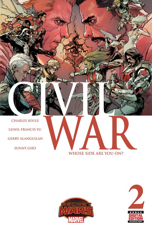 Secret Wars: Civil War #2  cover
