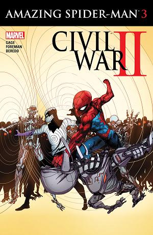 Civil War II: Amazing Spider-Man #3 cover