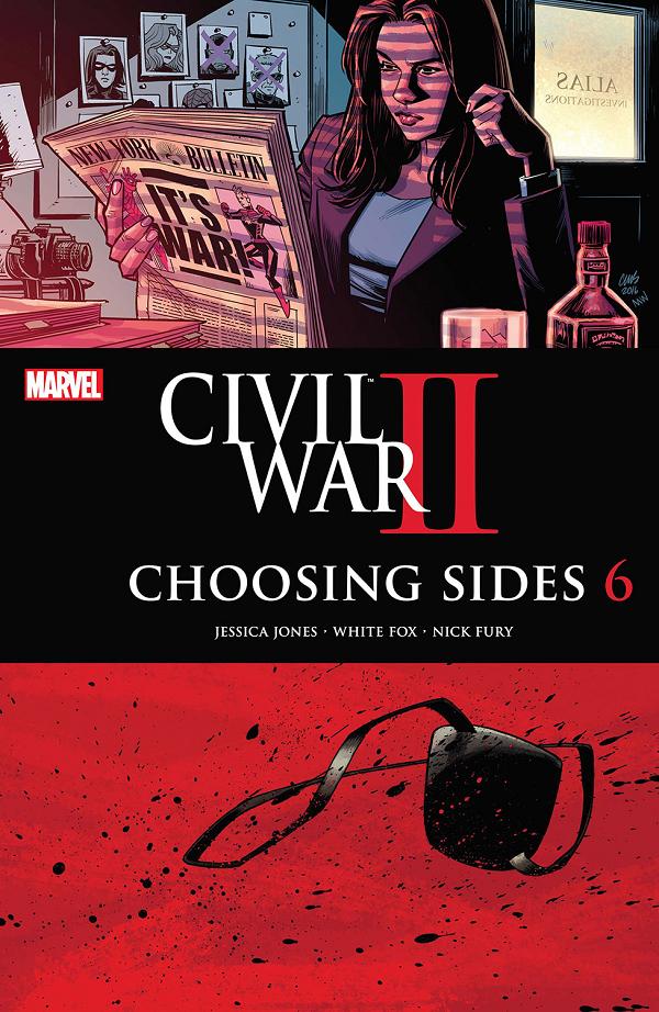 Civil War II: Choosing Sides #6 cover
