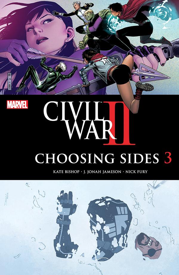 Civil War II: Choosing Sides #3 cover