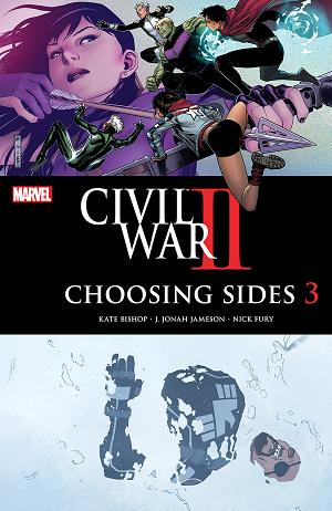 Civil War II: Choosing Sides #3 cover
