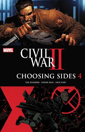 Civil War II: Choosing Sides #4 cover