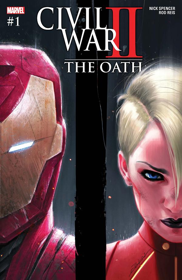 Civil War II: The Oath #1  cover