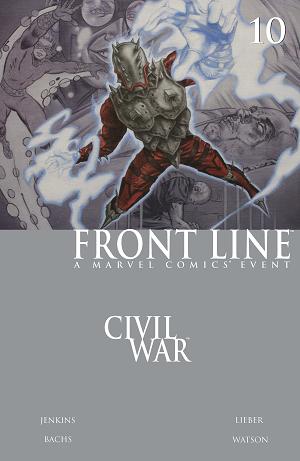 Civil War: Front Line #10 cover